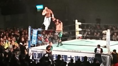 プロレス観戦